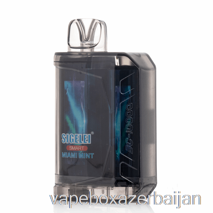 Vape Baku Sigelei Smart AC10000 0% Zero Nicotine Disposable Miami Mint